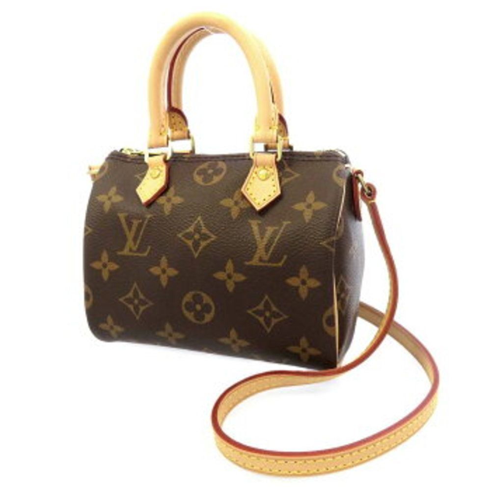 Louis Vuitton  Monogram Nano Speedy Handbag